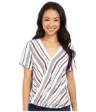 Brigitte Bailey - Annora Short Sleeve Crossover Top