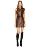 Neil Barrett - Leather Slim Fit Dress