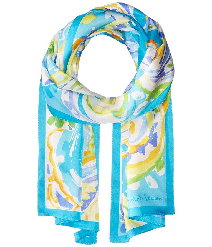 Lauren Ralph Lauren - Maya Silk Twill Scarf
