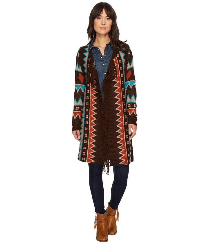 Wrangler - Aztec Sweater Cardigan