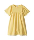 Chloe Kids - Milano Short Sleeve Dress With Percale Details
