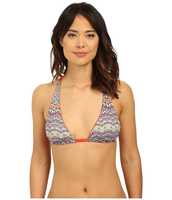 Saha - Iris Reversible Triangle Top With Crossed Straps At Back