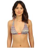 Saha - Iris Reversible Triangle Top With Crossed Straps At Back