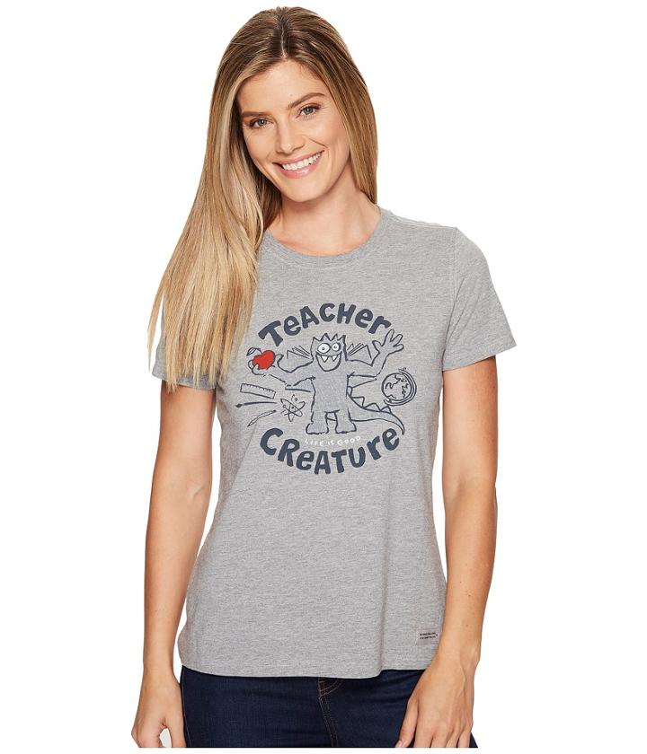 Life Is Good - Teacher Creature Crusher Tee