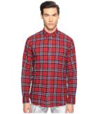 Dsquared2 - Check Cotton Relaxed Dan Button Up