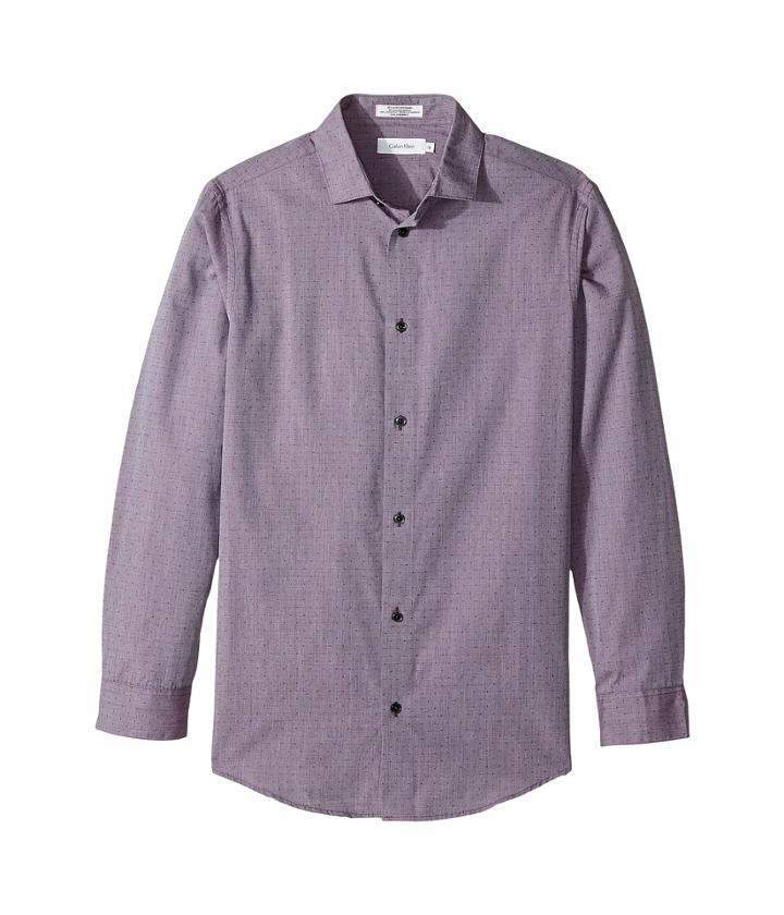 Calvin Klein Kids - Open Dot Long Sleeve Shirt
