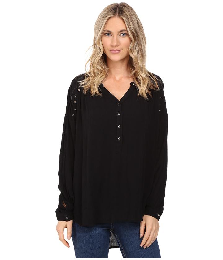 Amuse Society - Sage Woven Top