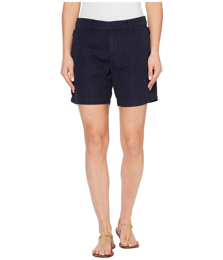 Michael Stars - Linen Cotton Blend Walking Shorts