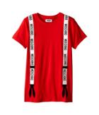 Moschino Kids - Suspender Graphic Short Sleeve T-shirt