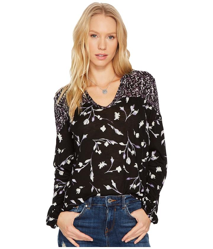 Lucky Brand - Bouquet Print Top