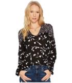 Lucky Brand - Bouquet Print Top