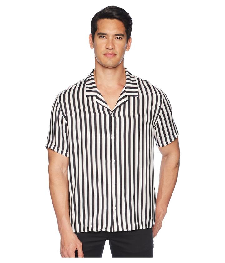 The Kooples - Clean Striped Short Sleeve Shirt