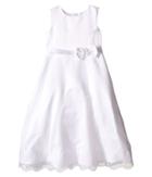 Us Angels - Satin Organza Sleeveless A-line Dress