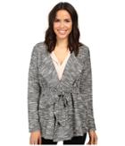 B Collection By Bobeau - Brealyn Lurex Tie Waist Cardigan
