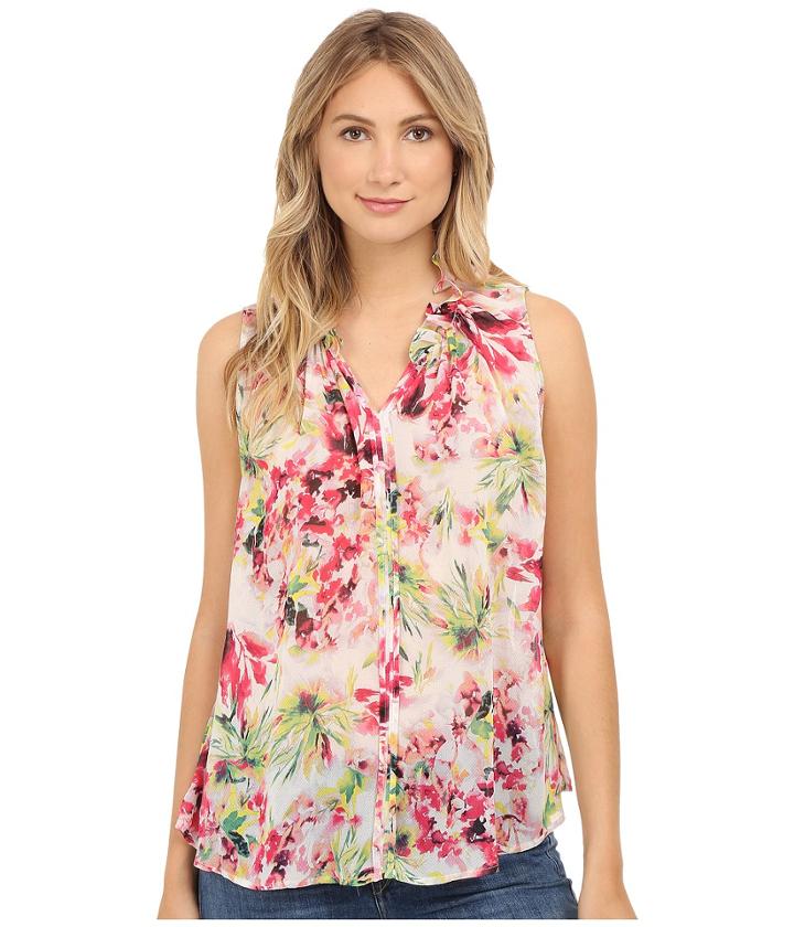 Bobeau - Dahlia Swing Blouse