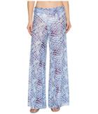 Letarte - Printed Mesh Pants