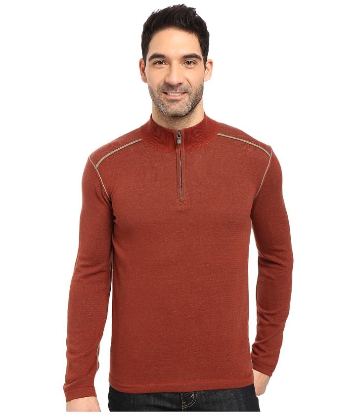 Ecoths - Noah Zip Neck Sweater