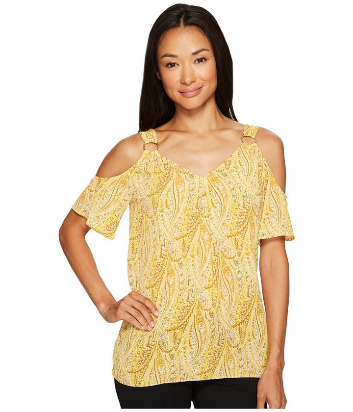 Michael Michael Kors - Hatcher Ring Detail Top