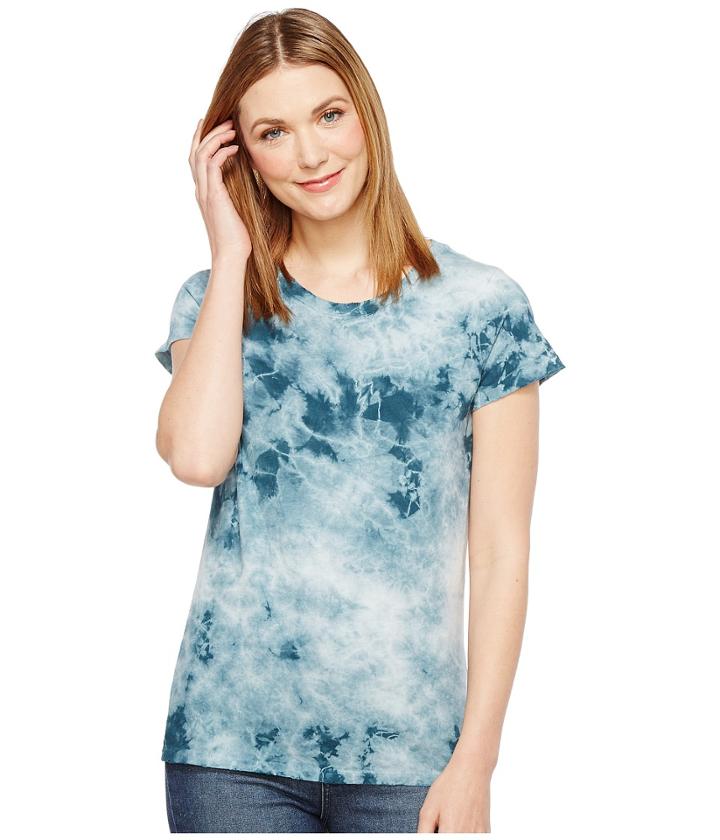 Alternative - Cotton Jersey Tie-dye Distressed Vintage Tee