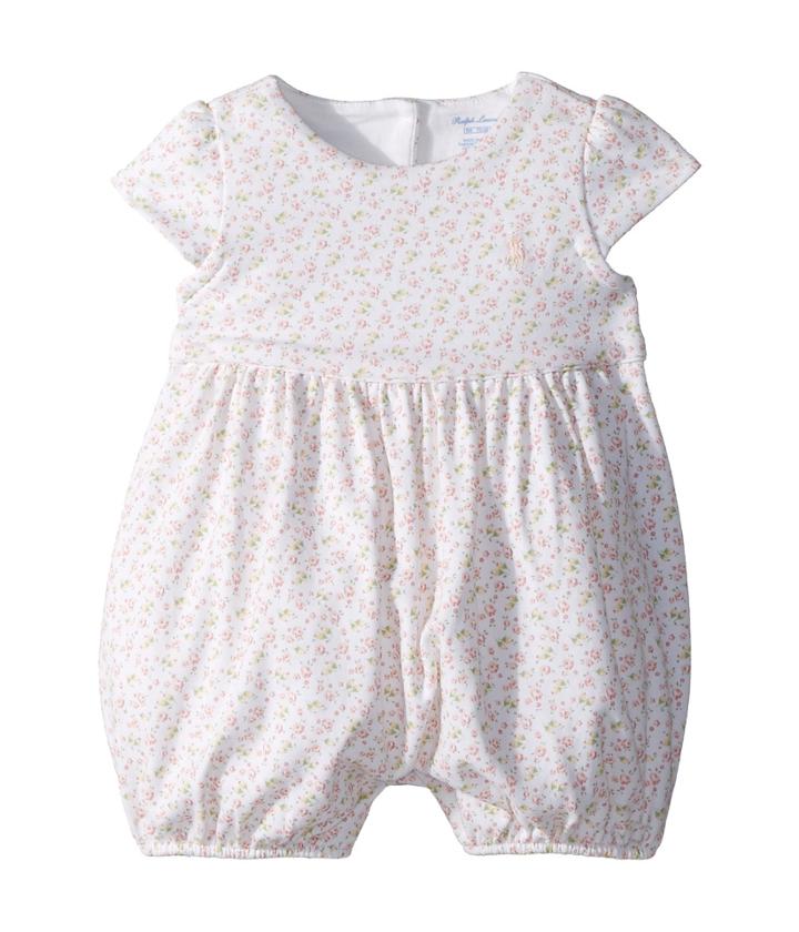 Ralph Lauren Baby - Floral Cotton Romper