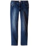 Armani Junior - Slim Fit Tonal Denim In Denim Indaco