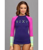Roxy - Perfect Stripe L/s Surf Shirt