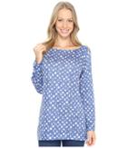 Nally &amp; Millie - Blue White Polka Dot Tunic