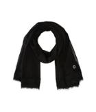 Calvin Klein - Wide Lace Trim Poly Chiffon Scarf
