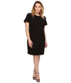 Michael Michael Kors - Plus Size Grid Texture Knit Dress