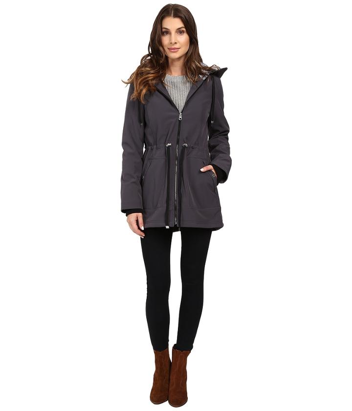 Jessica Simpson - Anorak Softshell W/ Printed Hood Lining