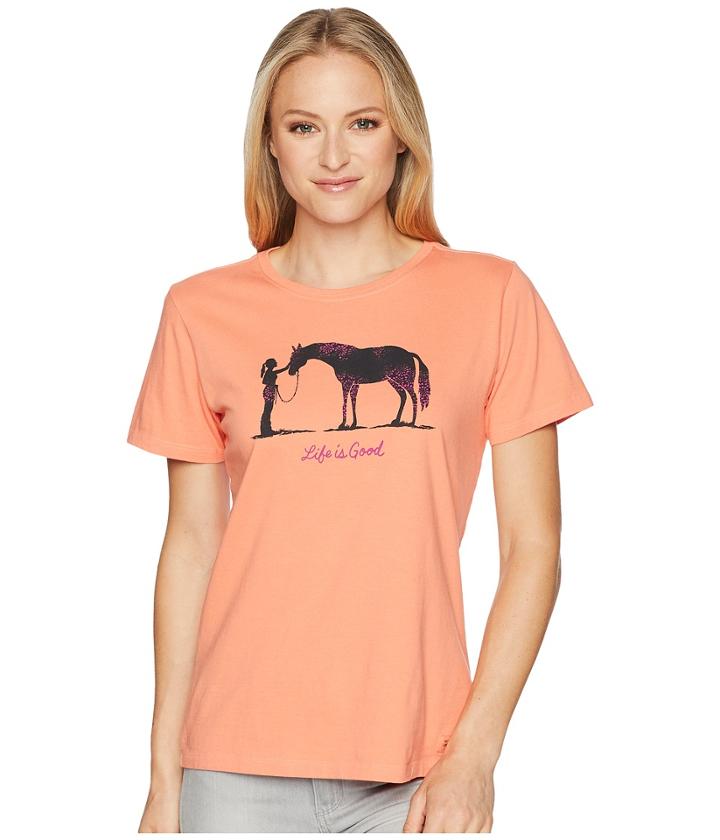 Life Is Good - Besties Horse Crusher Tee