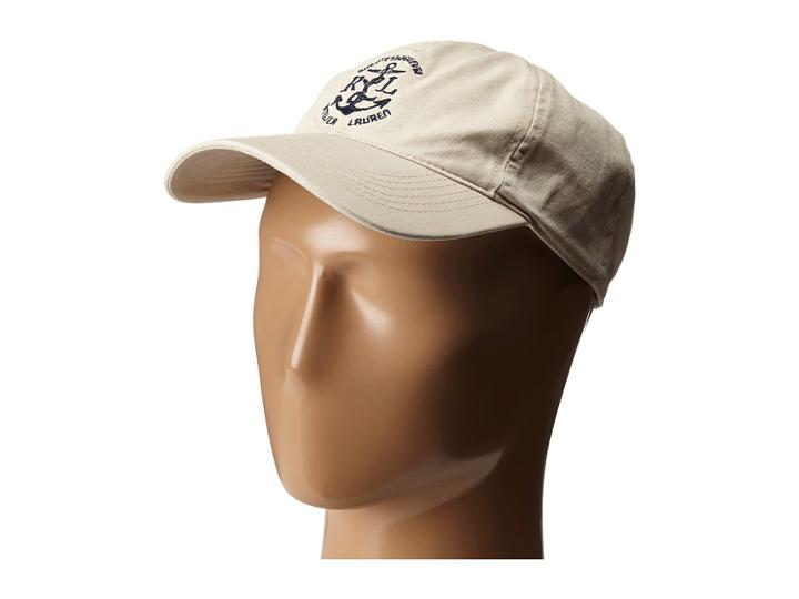 Lauren By Ralph Lauren - Cotton Canvas Sunwashed Baseball Cap