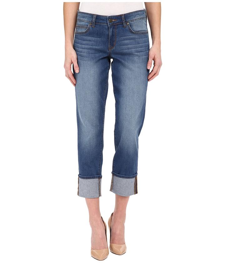Cj By Cookie Johnson - Witness Cuffed Slouchy Jeans In Rose Marie
