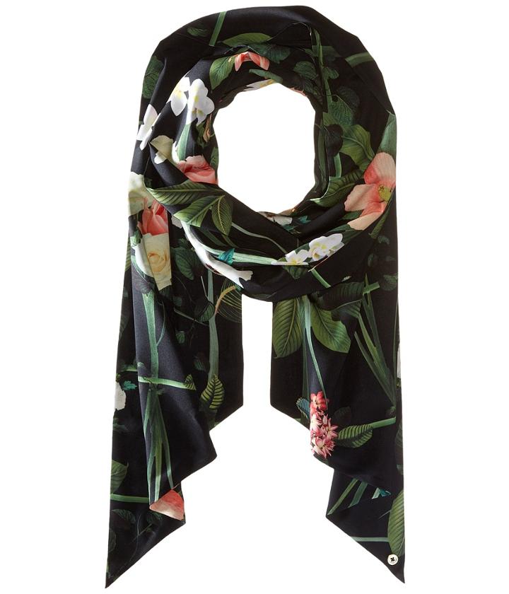 Ted Baker - Laurene Secret Trellis Skinny Scarf