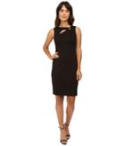Calvin Klein - Sleeveless Sheath With Front Cut Out Cd6p1343