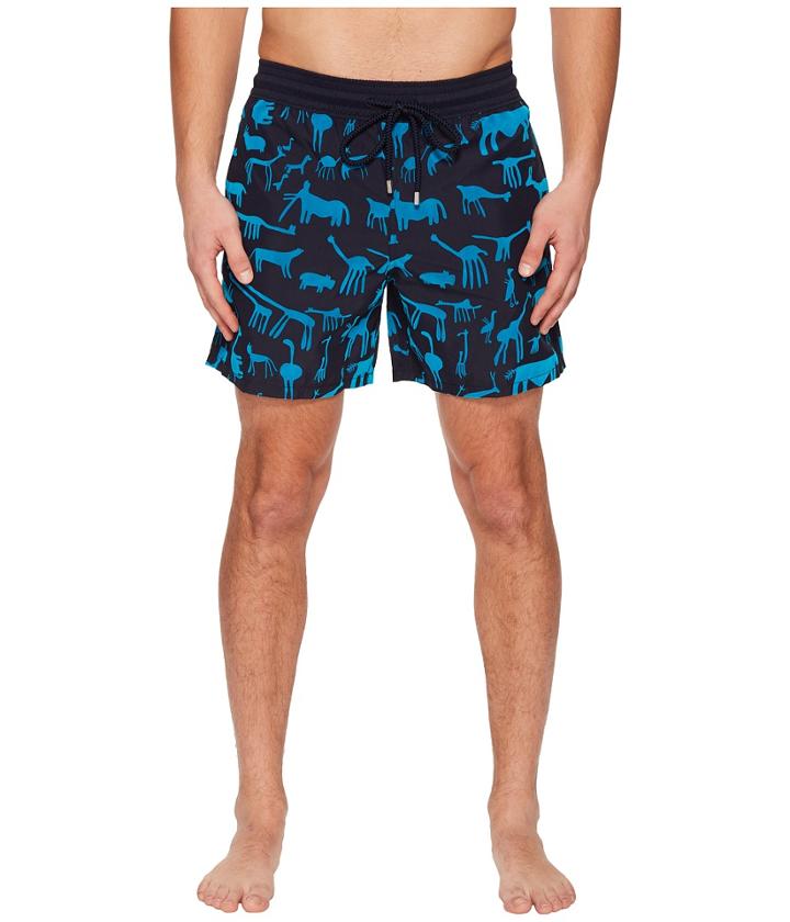 Vilebrequin - Moorea Primitive Art Flock Swim Trunk