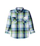 Tommy Hilfiger Kids - Basil Plaid Long Sleeve Woven Shirt