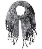 San Diego Hat Company - Bss1640 Lightweight Scarf With All Over Print And Edge Tassels
