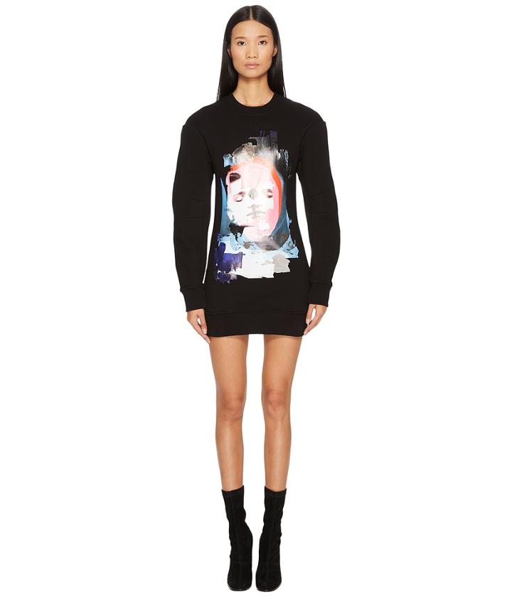 Versus Versace - Sportivo Felpa Donna Printed Sweater Dress