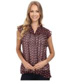 Lucky Brand - Flutter Sleeve Top