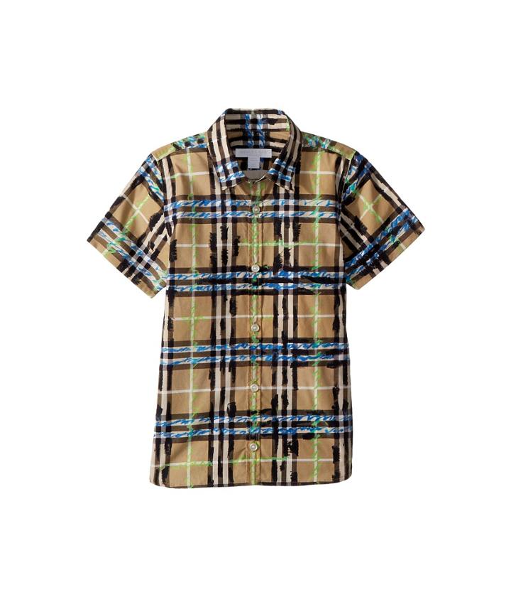 Burberry Kids - Clarkey Short Sleeve Aciem Top