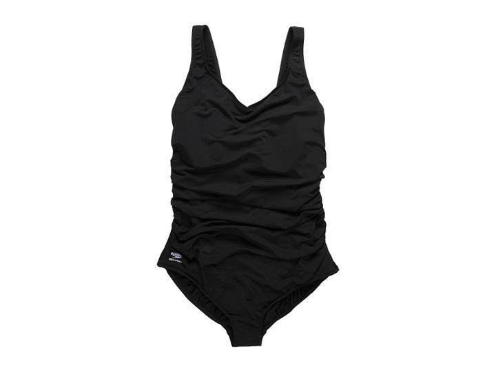 Speedo - Plus Size Side Shirred Tank One Piece