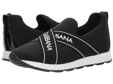 Dolce &amp; Gabbana Kids - Black Sneaker(big Kid)
