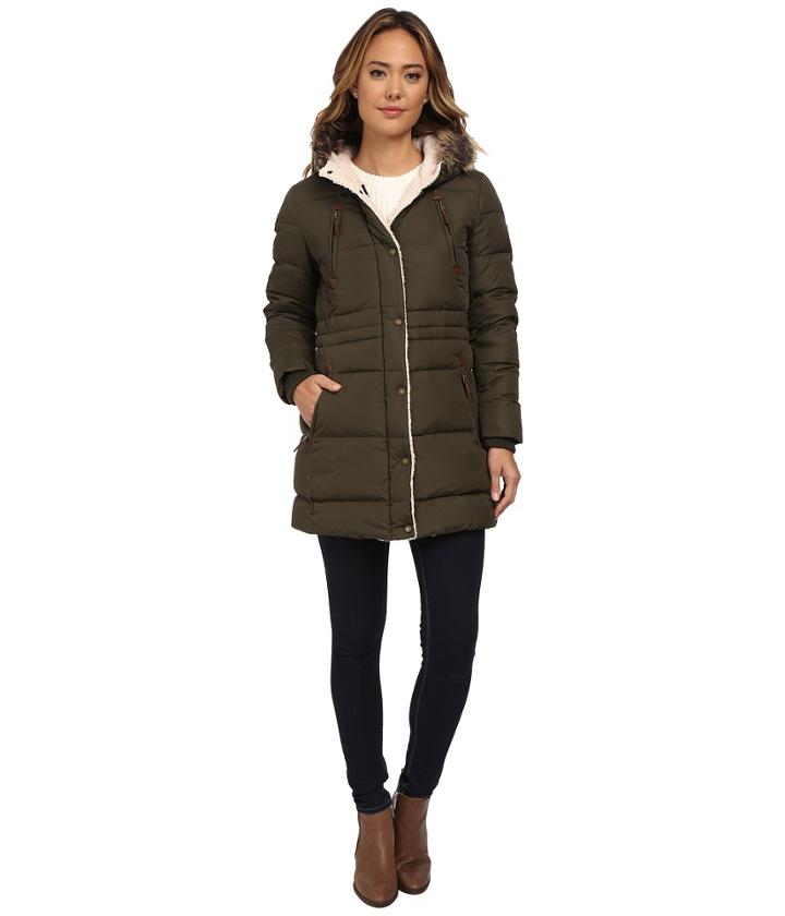 Lauren By Ralph Lauren - Berber Trim Anorak