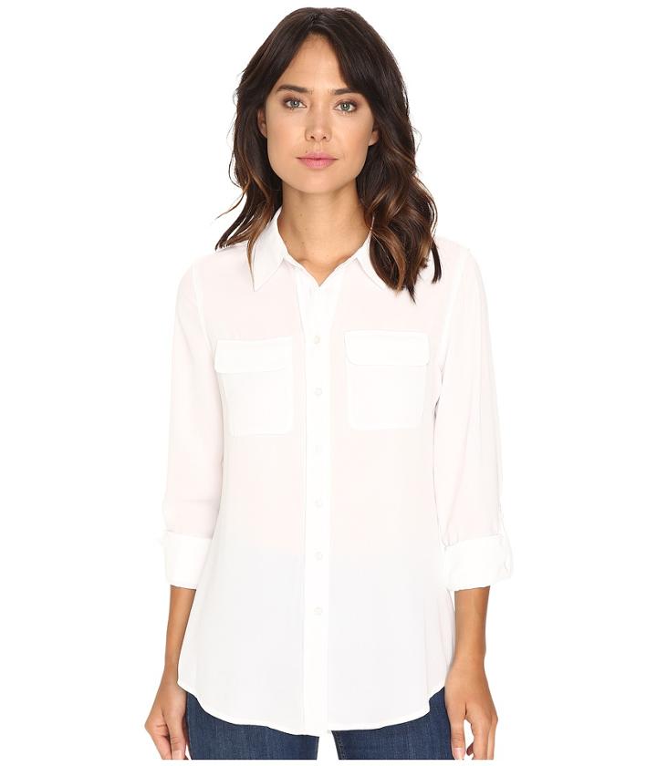 Christin Michaels - Paula Button Down Blouse