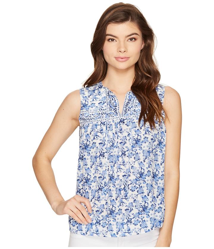 Rebecca Taylor - Sleeveless Aimee Floral Top