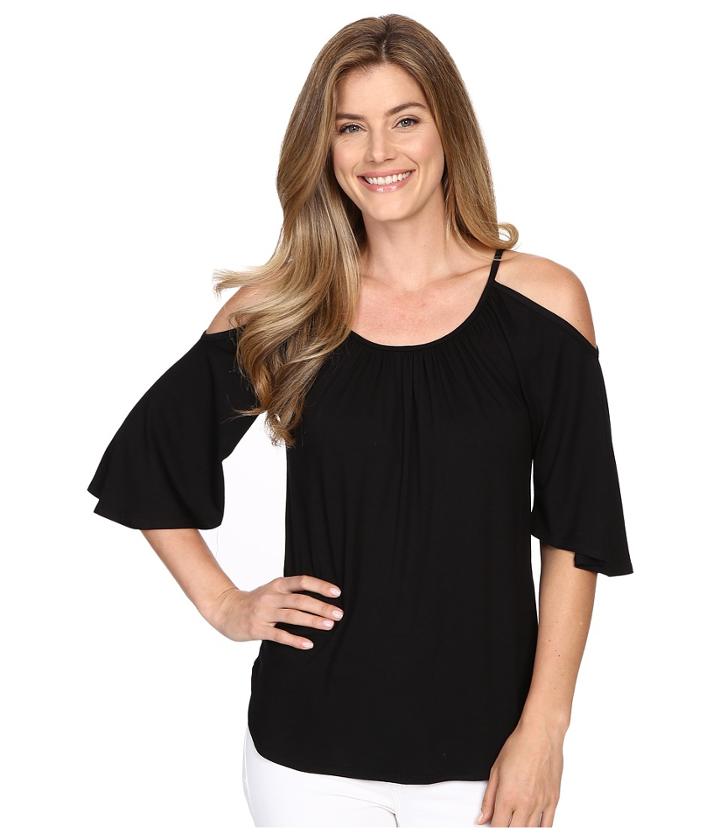 Karen Kane - Cold Shoulder Angel Top