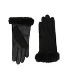 Ugg - Shorty Smart Fabric Gloves W/ Short Pile Trim