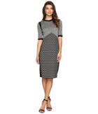 Christin Michaels - Katina Bodycon Midi Dress