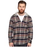 Quiksilver - Fellow Player Hooded Woven Button Up Flannel